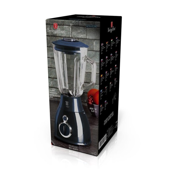Blender kielichowy Berlinger Haus Aquamarine BH-9283 do koktajli i smoothie 1,5L
