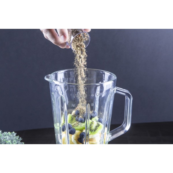 Blender kielichowy Berlinger Haus Aquamarine BH-9283 do koktajli i smoothie 1,5L