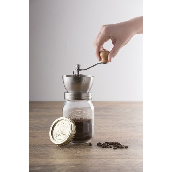 Млинок для кави KIL‑Młynek, KIL Młynek — ручне помелення для еспресо/фільтрів