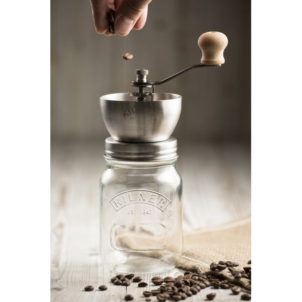 Млинок для кави KIL‑Młynek, KIL Młynek — ручне помелення для еспресо/фільтрів