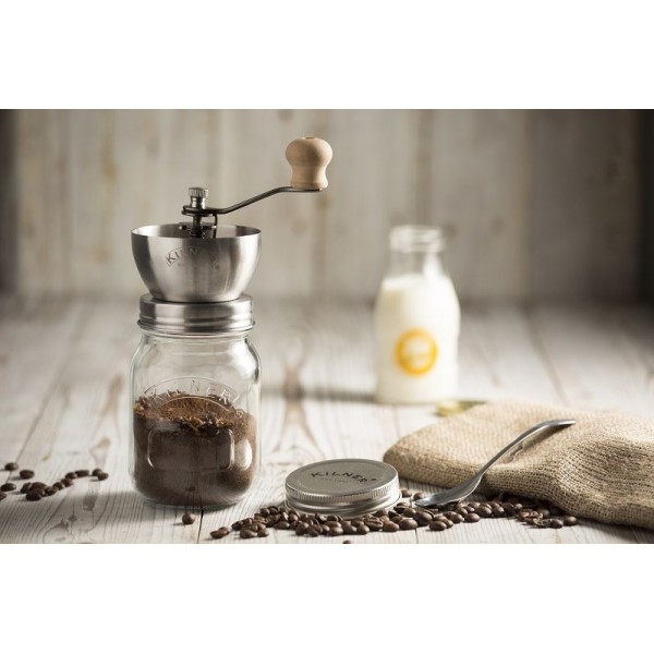 Млинок для кави KIL‑Młynek, KIL Młynek — ручне помелення для еспресо/фільтрів