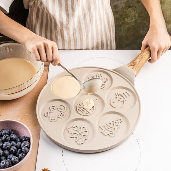 Пательня для млинців і яєць, Klausberg KB-7970, мармурове покриття, Ø? см для святкових плацівків