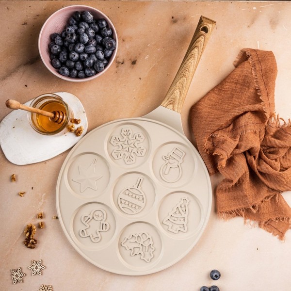 Пательня для млинців і яєць, Klausberg KB-7970, мармурове покриття, Ø? см для святкових плацівків