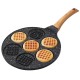Patelnia Kinghoff KH-1668 do mini gofrów 26 cm, idealna do placków i naleśników