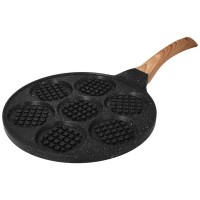 Patelnia Brunbeste BB-1974 do mini gofrów i placków 26 cm idealna do szybkiego smażenia