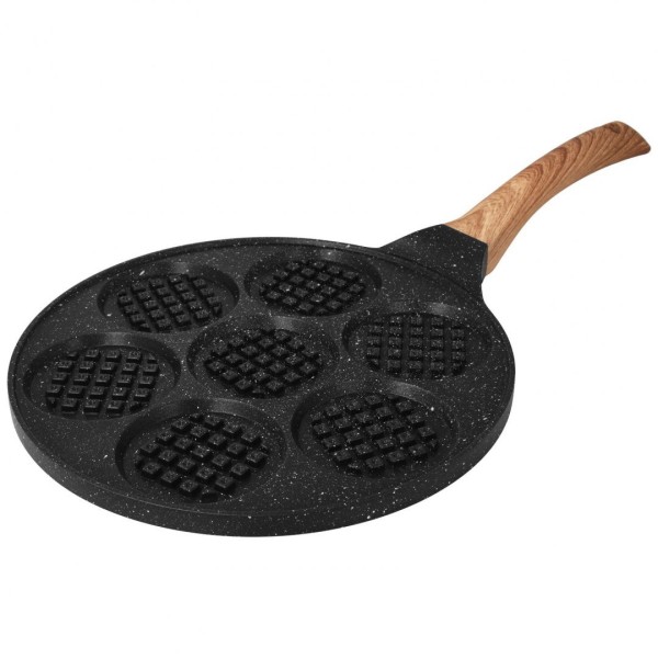 Patelnia Brunbeste BB-1974 do mini gofrów i placków 26 cm idealna do szybkiego smażenia