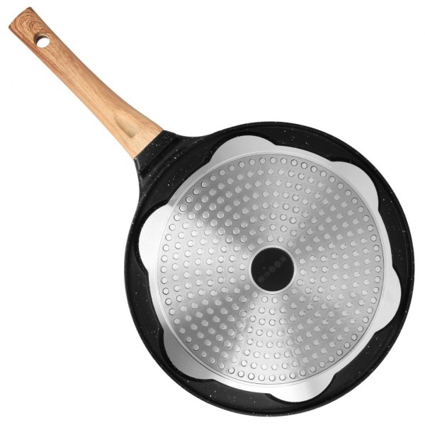 Patelnia Brunbeste BB-1974 do mini gofrów i placków 26 cm idealna do szybkiego smażenia