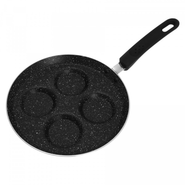 Patelnia granitowa Kinghoff KH-3928 24 cm do smażenia jajek i potraw na ogniu