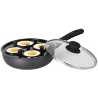 МАРМУРОВА СКОВОРОДКА З ЯЄЧНОЮ ВСТАВКОЮ 20 СМ KINGHOFF KH-1806