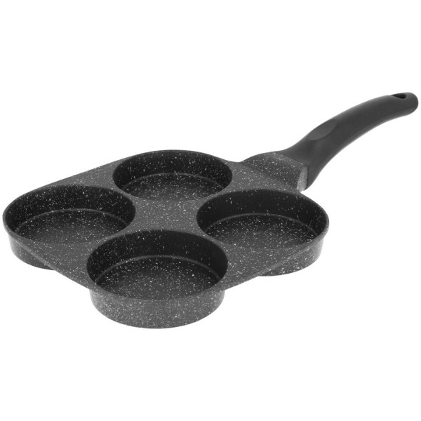 Patelnia Marmurowa Brunbeste BB-1976 18x18 cm do jajek i placków na kuchenkę