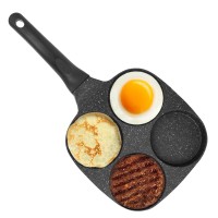 Пательня для яєць і млинців Brunbeste BB-1976 мармурова 18x18 см