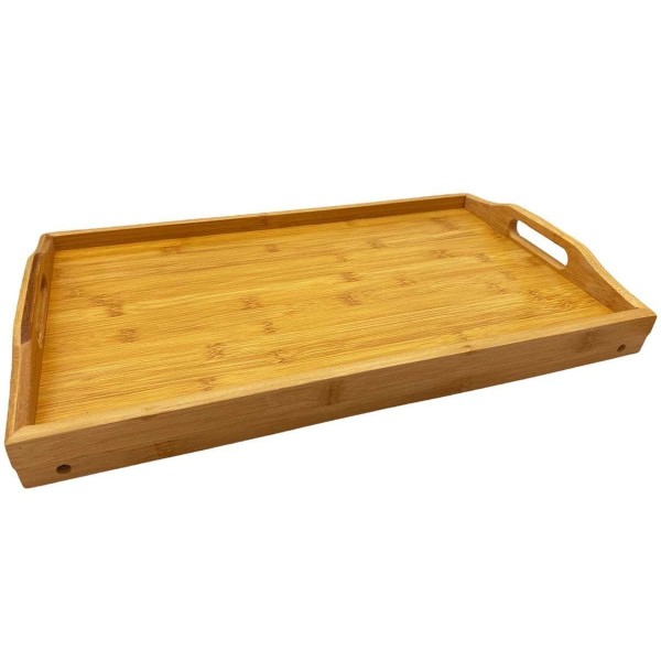 Тарілка сервировочна, Krisberg KS-2549, столик сніданковий до ліжка під ноутбук 50×30×7 см для подачі їжі та роботи