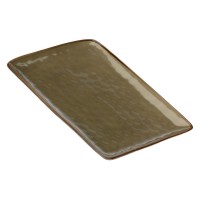 Taca prostokątna Rose&Tulipani Concerto Grigio Tortora 36 x 26.5 cm do serwowania i dekoracji