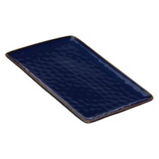 Піднос сервировочний Rose&Tulipani Concerto Blu Cobalto, прямокутний 36x26,5 см для подачі страв