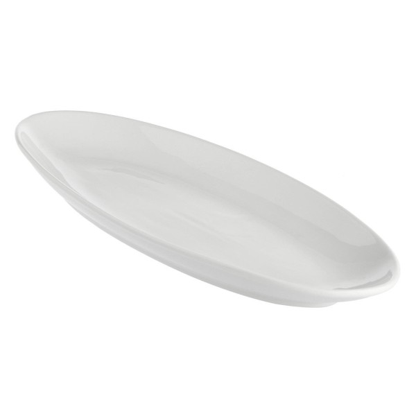 Taca owalna La Porcellana Bianca Convivio 36x17 cm do serwowania potraw