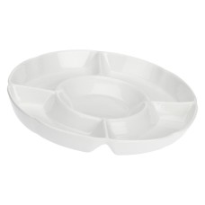 LA PORCELLANA BIANCA CONVIVIO Піднос закусочний круглий 25,5 см