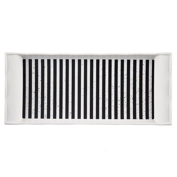 Піднос сервировочный Orion 153886, прямокутний 29.5×13 см — для подачі закусок та напоїв