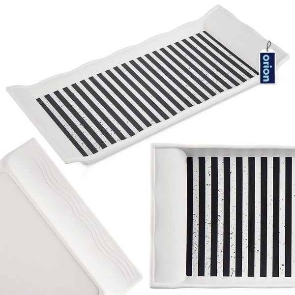 Піднос сервировочный Orion 153886, прямокутний 29.5×13 см — для подачі закусок та напоїв