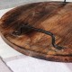 Сервірувальна таця VILDE 259026, дерев'яна з ручками 39 см — для подачі закусок
