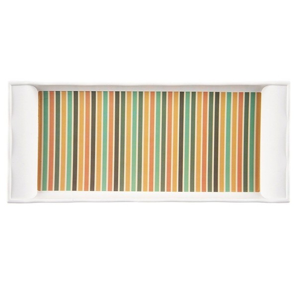 Тарілка-сервіровочна, ORION 153884, прямокутна теракотова 29.5×13 см для подачі закусок