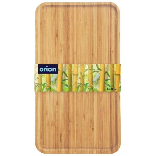 Таріль для подачі, ORION, Taca do serwowania 153804, дерев'яна 44×25×1.5 см для сервірування напоїв і закусок