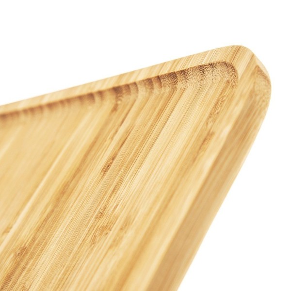 Таріль для подачі, ORION, Taca do serwowania 153804, дерев'яна 44×25×1.5 см для сервірування напоїв і закусок