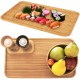 Таріль для подачі, ORION, Taca do serwowania 153804, дерев'яна 44×25×1.5 см для сервірування напоїв і закусок