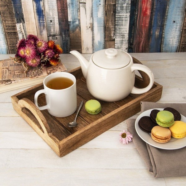 Сервірувальна дошка, Orion MANGO 153861, дерев'яна 30.5×20.5 см для закусок