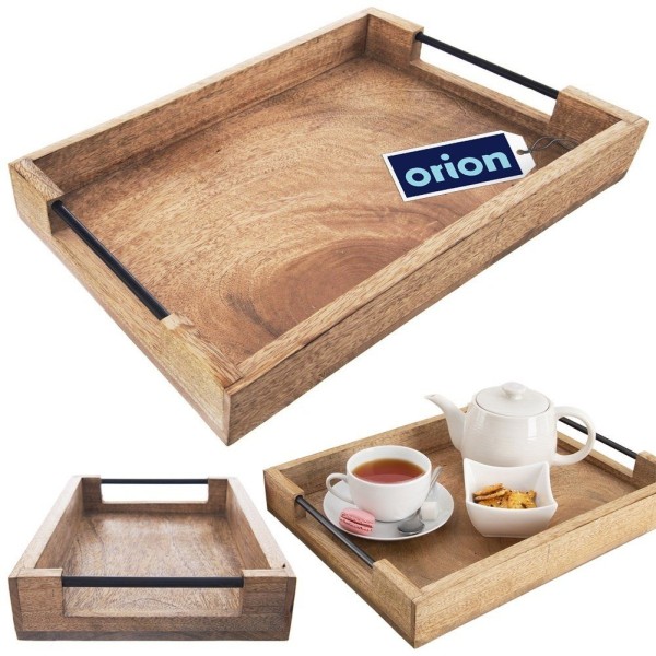 Дошка для подачі, ORION, MANGO 153881 — дерев'яна тaca 40,5×30,5×6 см для закусок
