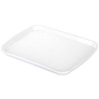 Тарілка-сервіровочна, ORION 153812, пластикова біла 35.5×27 см — для подачі закусок та страв