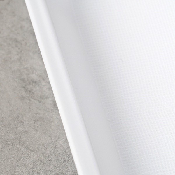 Тарілка-сервіровочна, ORION 153812, пластикова біла 35.5×27 см — для подачі закусок та страв