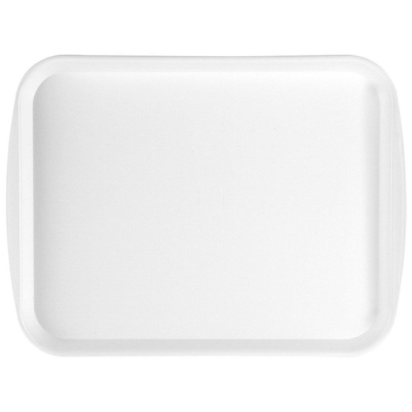 Тарілка-сервіровочна, ORION 153812, пластикова біла 35.5×27 см — для подачі закусок та страв