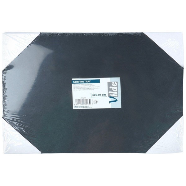 Піднос для сервірування, VILDE 139611, кам'яний сланець прямокутний 30×20 см — для подачі страв та закусок