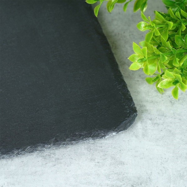 Піднос для сервірування, VILDE 139611, кам'яний сланець прямокутний 30×20 см — для подачі страв та закусок