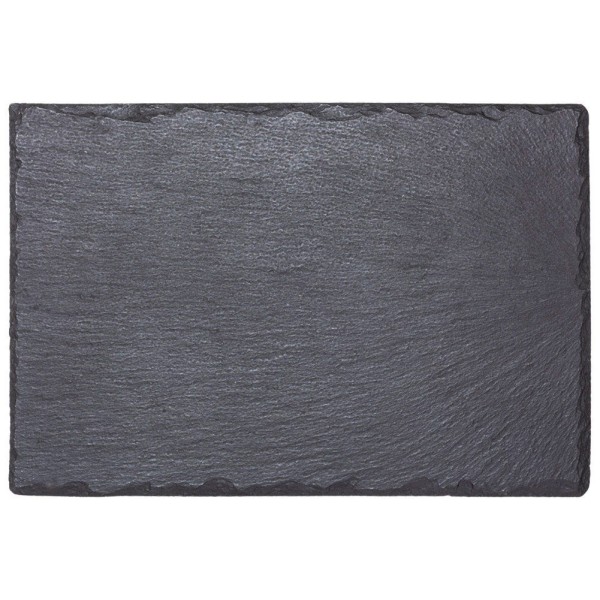 Піднос для сервірування, VILDE 139611, кам'яний сланець прямокутний 30×20 см — для подачі страв та закусок