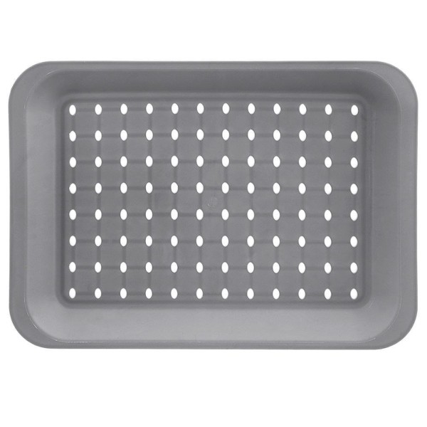 Tарілка-сервірувальна ORION 153831, Taca szara 33×23 см — для подачі страв і закусок