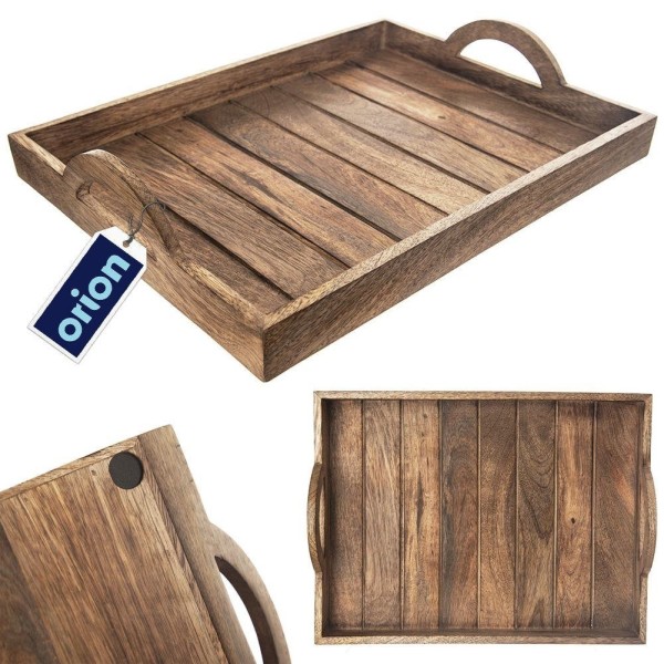 Піднос для сервірування, ORION, MANGO 153863, дерев’яний 40,5×30,5 см — для закусок