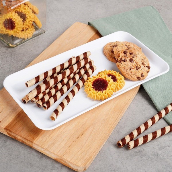 Тарілка сервувальна, ORION, 153810 біла прямокутна 29.5×15 см для подачі страв