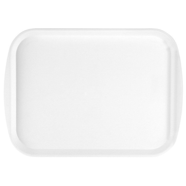 Тарілка сервірувальна ORION 153814, пластикова біла 43.5×31.5 см — для закусок та подачі на стіл