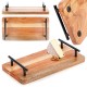 Сервірувальна дошка VILDE 139741, Taca drewniana 30×15.5 см з ручками, для закусок
