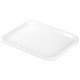 Тарілка-сервіровочна, ORION 153816, пластикова біла 45.5×35.5 см — для подачі закусок та страв