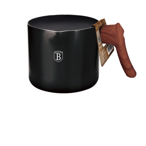 Каструля для молока Berlinger Haus Ebony Rosewood BH-6136 гранитова 12 см 1,2 л