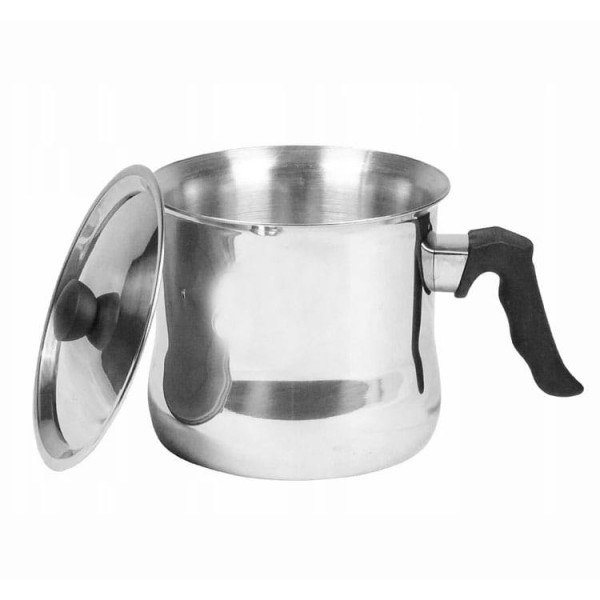 Garnek do mleka Zilner ZL-8701 z gwizdkiem i pokrywką, 1.0L do kuchenek indukcyjnych