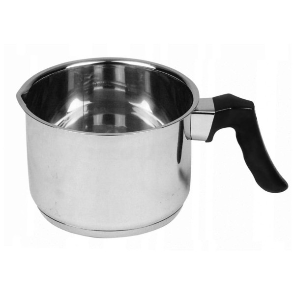 Garnek do mleka BrunBeste BB-2197 stalowy 1.0L do podgrzewania i gotowania mleka