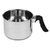 Garnek do mleka Brunbeste BB-2198 stalowy 1,5L idealny do podgrzewania mleka