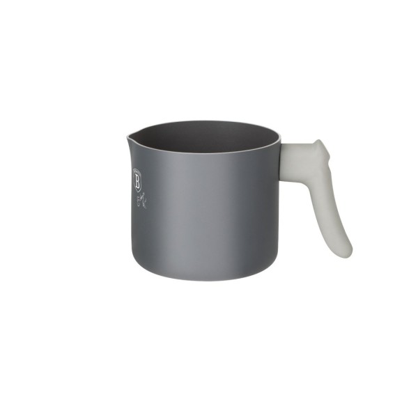 Каструля для молока Berlinger Haus Aspen BH-7078 титанова 1,2 л для приготування молочних страв