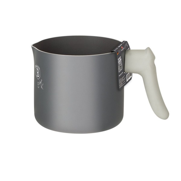 Каструля для молока Berlinger Haus Aspen BH-7078 титанова 1,2 л для приготування молочних страв