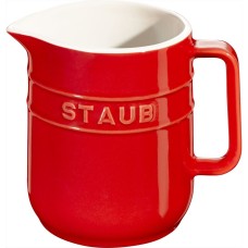 Глек для молока Staub Serving 250 мл, червоний, для подачі молока та соусів