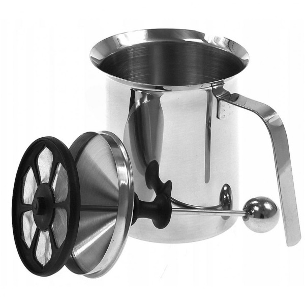 Spieniacz do mleka Zilner ZL-8704, 400ml do kremowej pianki do kawy