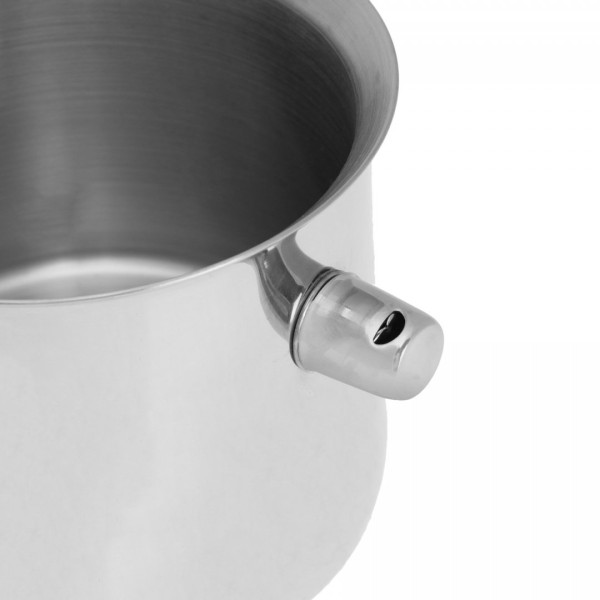 Garnek do mleka Kinghoff KH-3109 1.5L z gwizdkiem do gotowania mleka